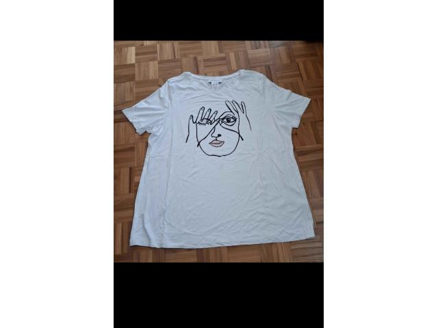 T-shirt blanc neuf Amy Vermont