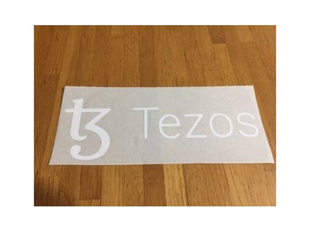 T3 TEZOS PATCH FLOCAGE PUBLICITAIRE FLEX BLANC - 21 CM PAR 7 CM
