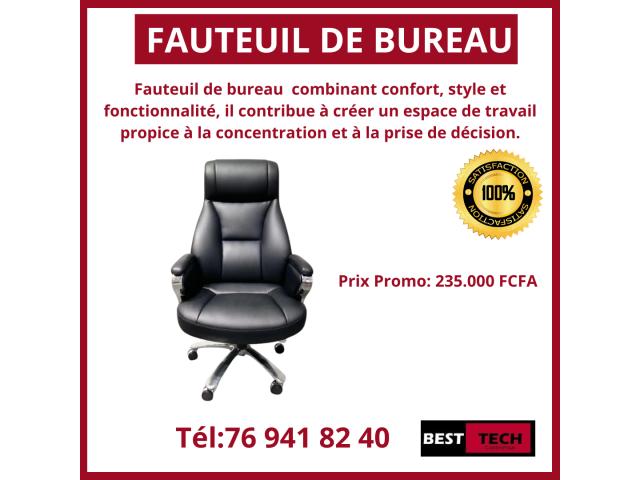 TABLE & FAUTEUIL DE BUREAU DE QUALITE A VENDRE