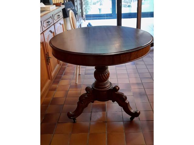 table ancienne ronde