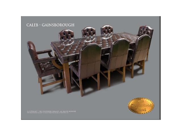 Table Caleb (Nom) d'origine Chesterfield (100X220)