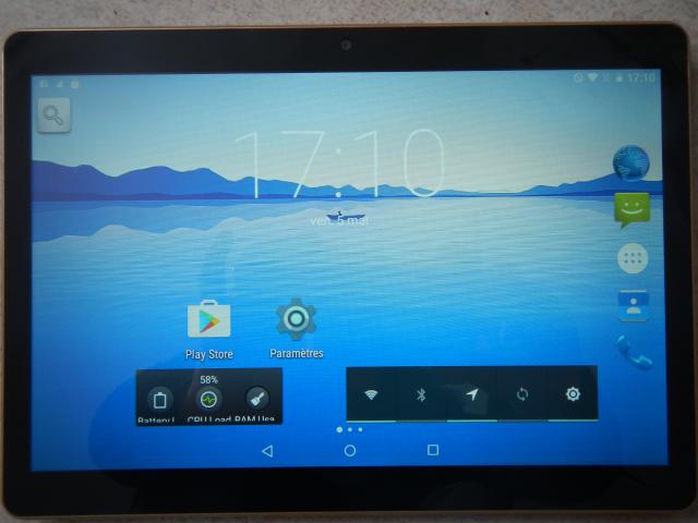 Tablette 9.7”   64go  8 cores x2,00Ghz  4go ram  3G et wifi