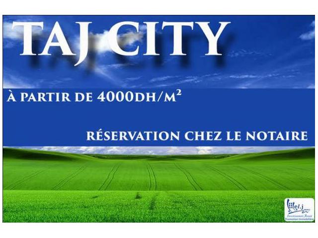 TAJ CITY Terrain de 100 m2