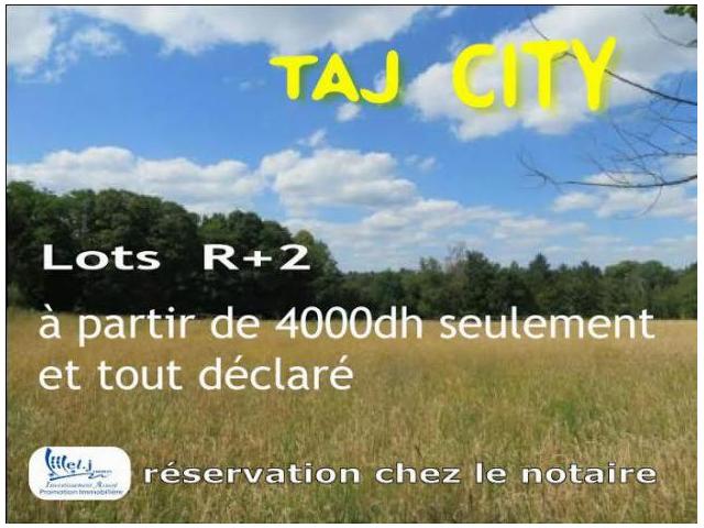 TAJ CITY terrain pour maison