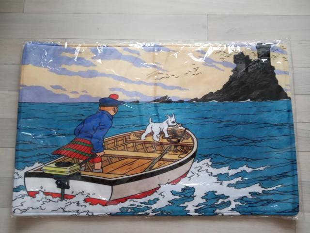 Tapis Tintin "L'île noire"