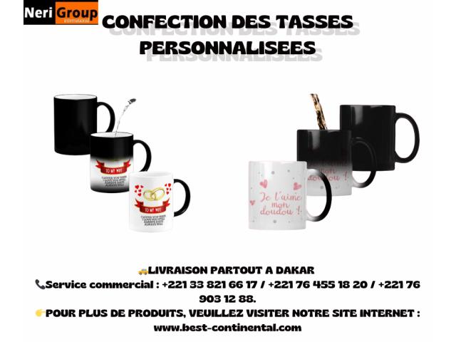 TASSE PERSONNALISÉE A BON PRIX AU SENEGAL