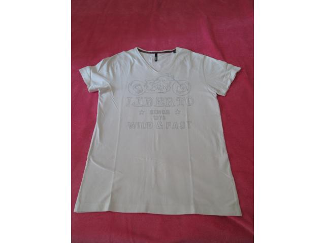 Tee-shirt blanc Liberto