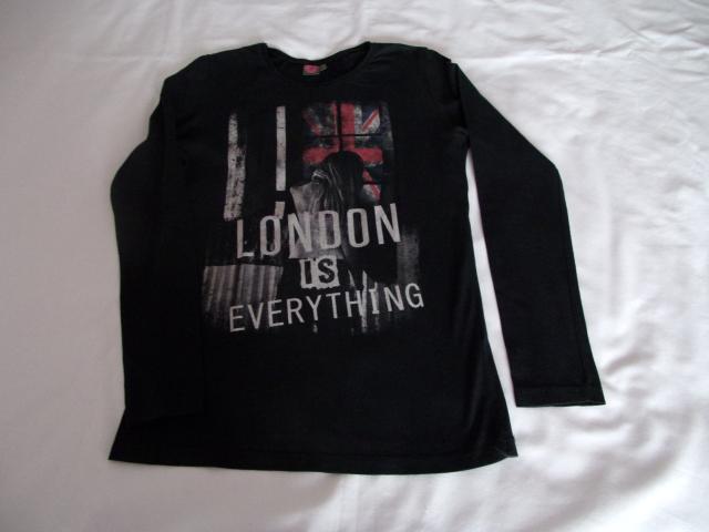 Photo Tee-shirt noir London image 1/2