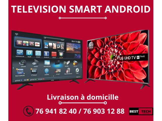 TELEVISION ASTECH & SMART TECHNOLOGY ANDROÏD EN  VENTE