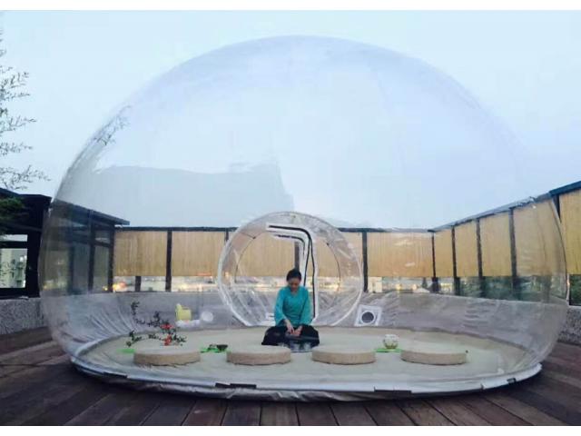 Photo tente globe   Powernaxe Tente à bulles Bubble House image 1/6