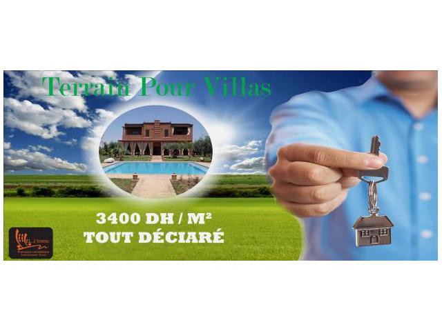 TERRAIN A VENDRE