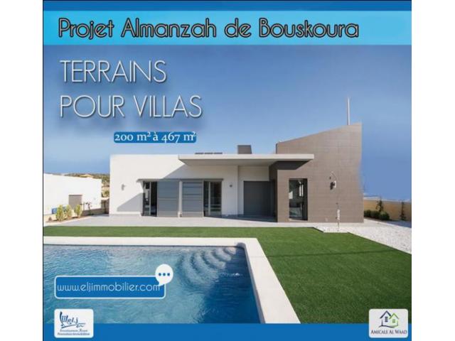 TERRAIN A VENDRE BOUSKOURA