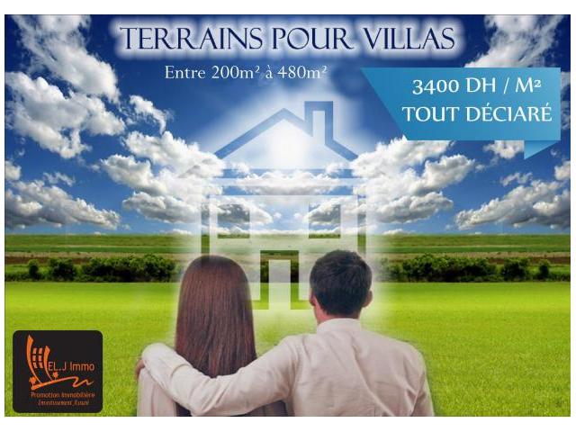Terrain a vendre Ne ratez pas cette offre