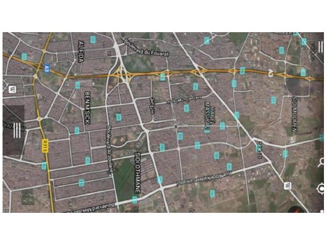 TERRAIN A VENDRE POUR R+4 A SIDI OTHMANE