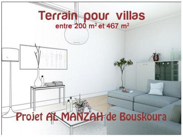 TERRAIN A VENDRE POUR VILLA