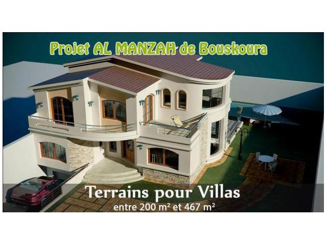 TERRAIN A VENDRE POUR VILLA