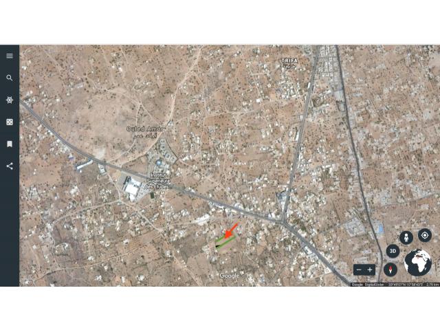 Terrain de 5000m carrés à Bahbah midoun