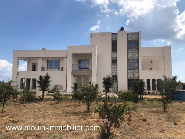 Terrain et Villa Nasr 2 av T970 à Hammamet Sud