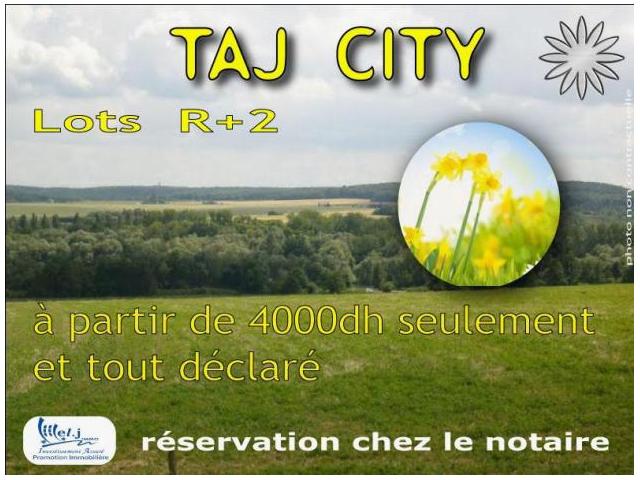 Terrain Pour Maison 100/ R+2 à lkhyayta