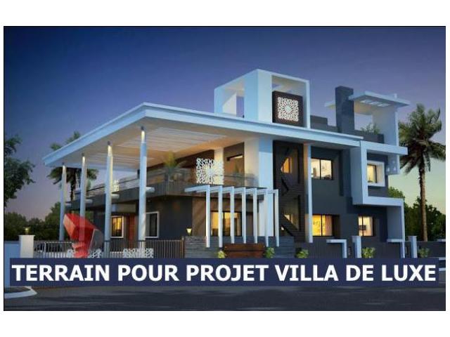 Photo Terrain pour projet villa de luxe image 1/1