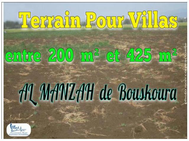 TERRAIN POUR VILLA