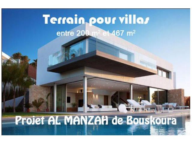 TERRAIN POUR VILLA