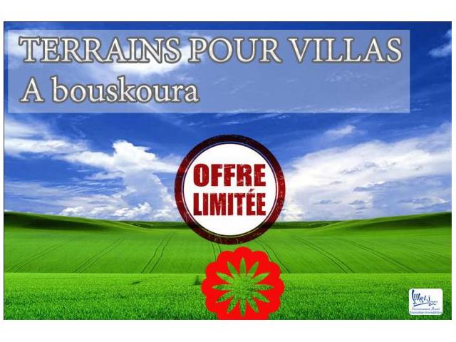 Terrain pour villa 220m² à Bouskoura