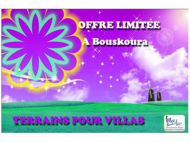 Terrain pour villa à Bouskoura