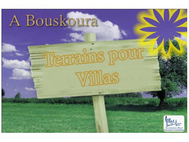 Terrain pour villa à Bouskoura