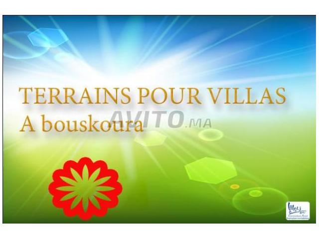 Terrain pour villa à Bouskoura