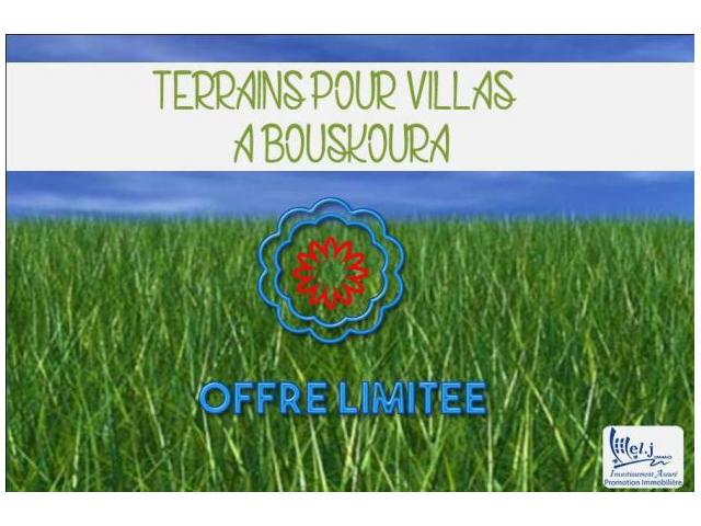 Terrain pour villa à Bouskoura