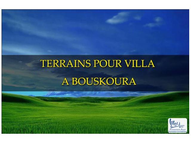 Terrain pour villa à Bouskoura