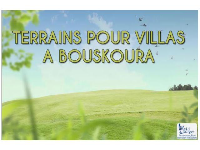 Terrain pour villa à Bouskoura