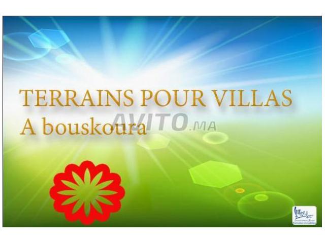 Terrain pour villa à Bouskoura