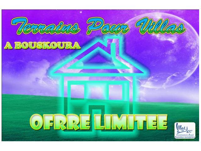Terrain pour villa à Bouskoura