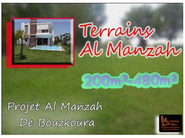 Terrain pour villa a bouskoura 205 m2