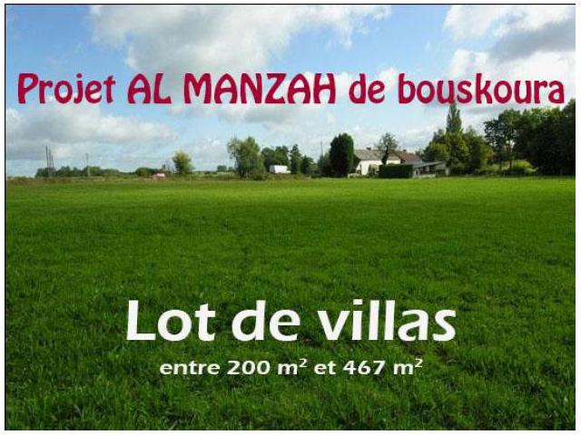 TERRAIN POUR VILLA A VENDRE