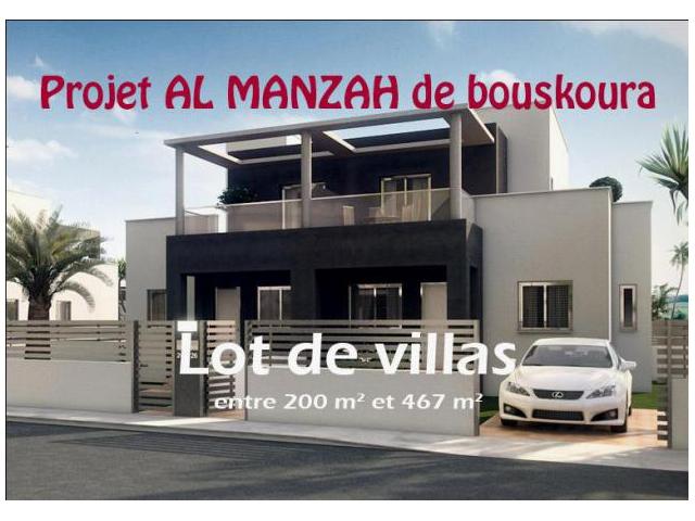 TERRAIN POUR VILLA A VENDRE
