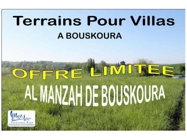 Terrain pour villa de 200 m² à Bouskoura