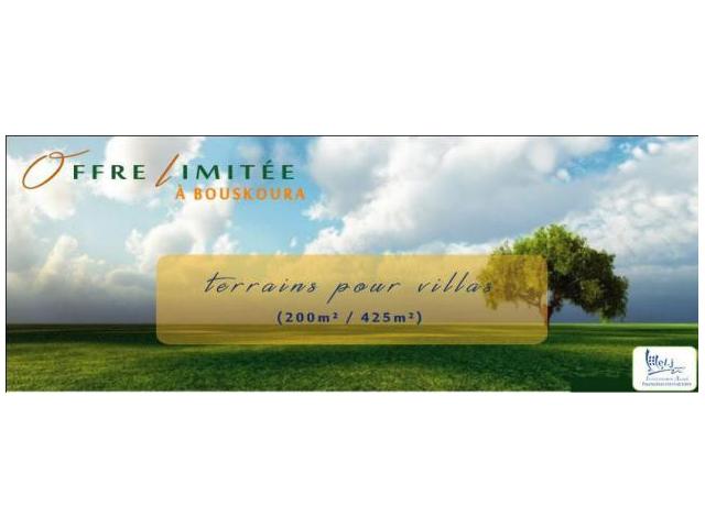 Terrain pour villa de 254 m² à Bouskoura