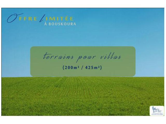 Terrain pour villa R+1