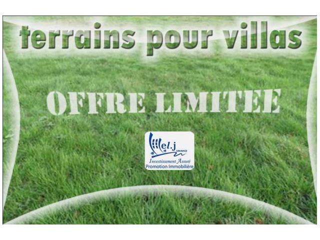 Terrain pour villa R+1 à BOUSKOURA