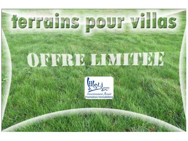 Terrain pour villa R+1 à BOUSKOURA