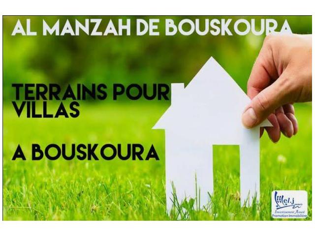 TERRAINS A VENDRE BOUSKOURA