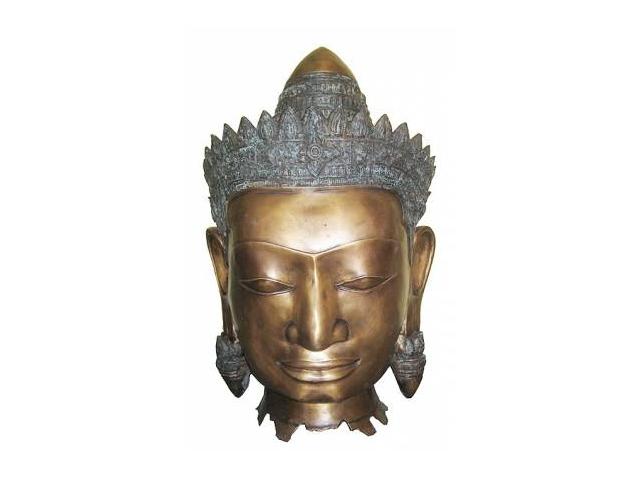 Tête de bouddha H. 81 ( Cm ) - Poids :30 kg