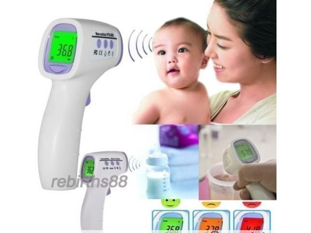 Photo Thermomètre digital infrarouge bébé,enfant,adulte image 1/2