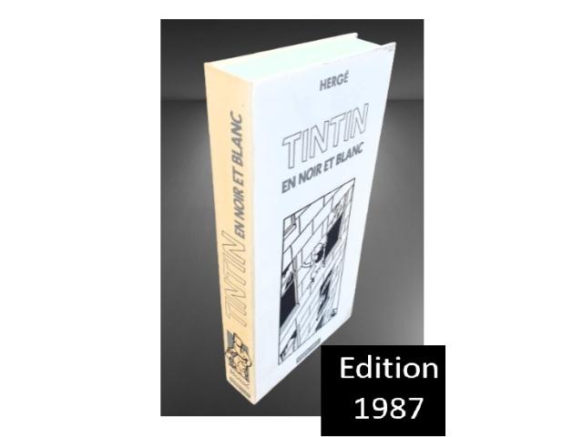 Photo Tintin Coffret 9 mini albums N&B eo 1987 image 1/6