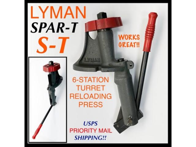 Tire sportif Tourelle de rechargement LYMAN SPAR-T 6 OUTILS