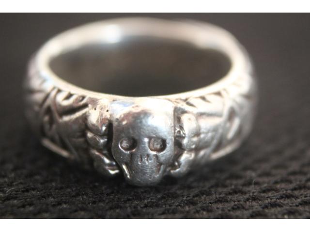 Totenkopf Silber Ring, Ehrenring 1937