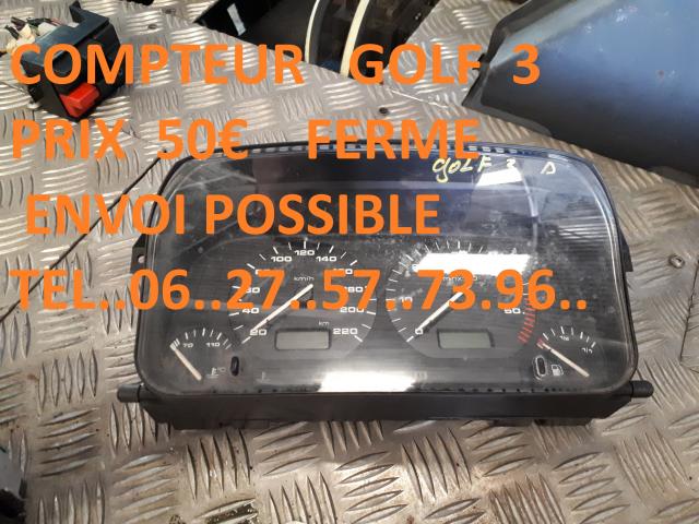 toute pièces  golf  3  compteur golf 3 prix  50€  es  ou d  ou tdi      moteur boite  alternateur dé